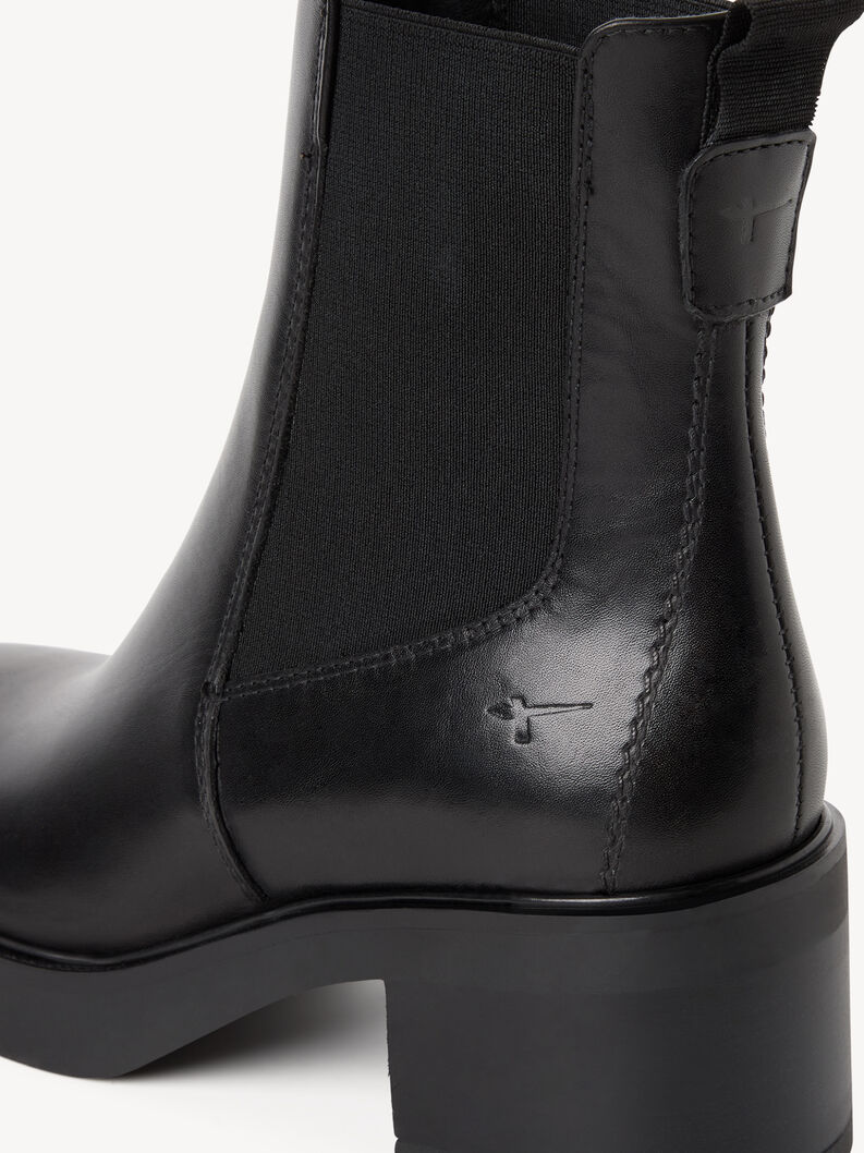 Stivaletti Chelsea - nero, BLACK LEATHER, hi-res