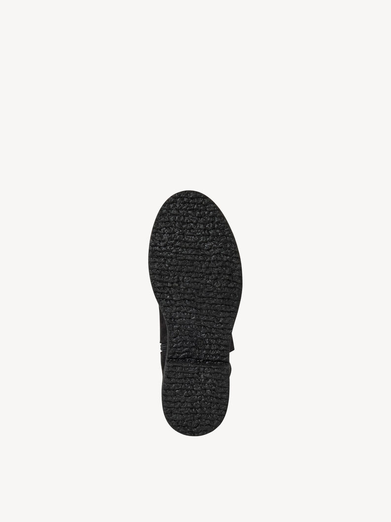 Bottine en cuir - noir, BLACK, hi-res