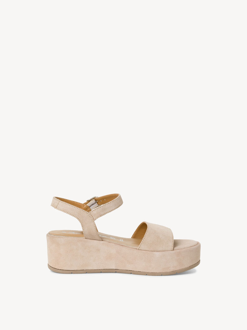 Sandalo - beige, IVORY SUEDE, hi-res
