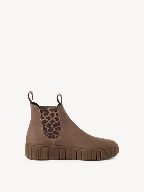 Stivaletti Chelsea, TAUPE/LEOPARD, hi-res