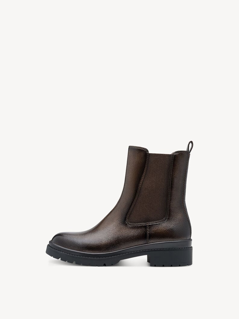 Bottine Chelsea - marron, BROWN PATENT, hi-res