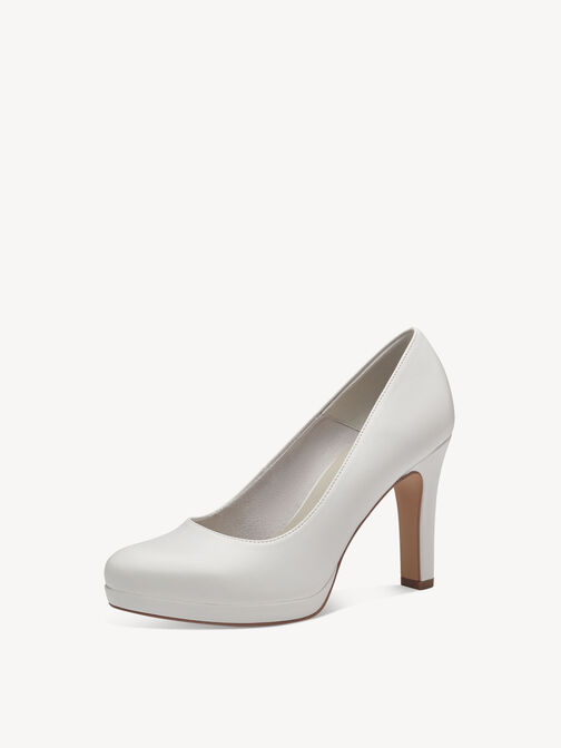 Escarpin, WHITE MATT, hi-res