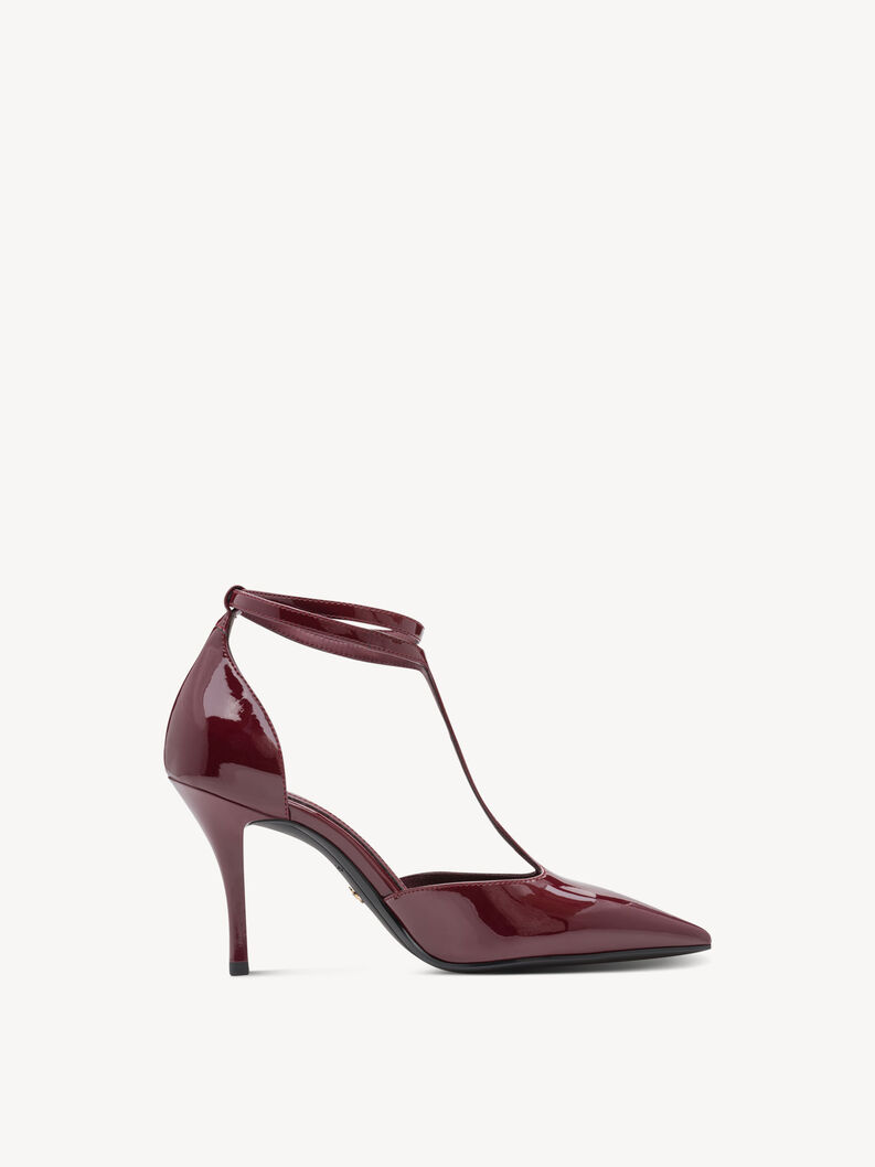 Pumps - rot, MERLOT PATENT, hi-res
