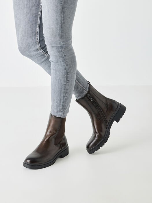 Chelseaboot, BROWN PATENT, hi-res
