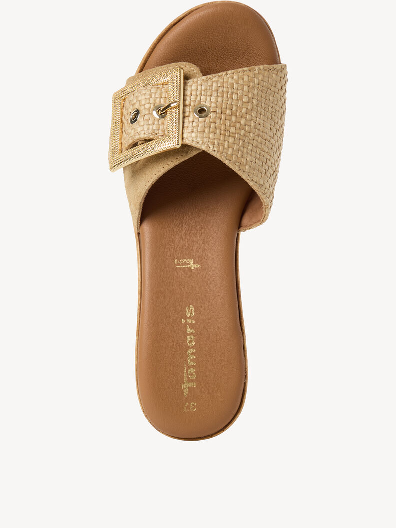 Pantolette - beige, BEIGE COMB, hi-res