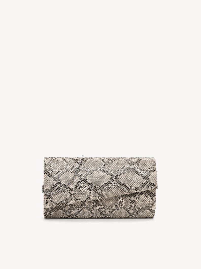 Clutch bag - beige, ceramics, hi-res