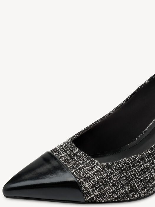 Pumps, BLACK/WHITE, hi-res