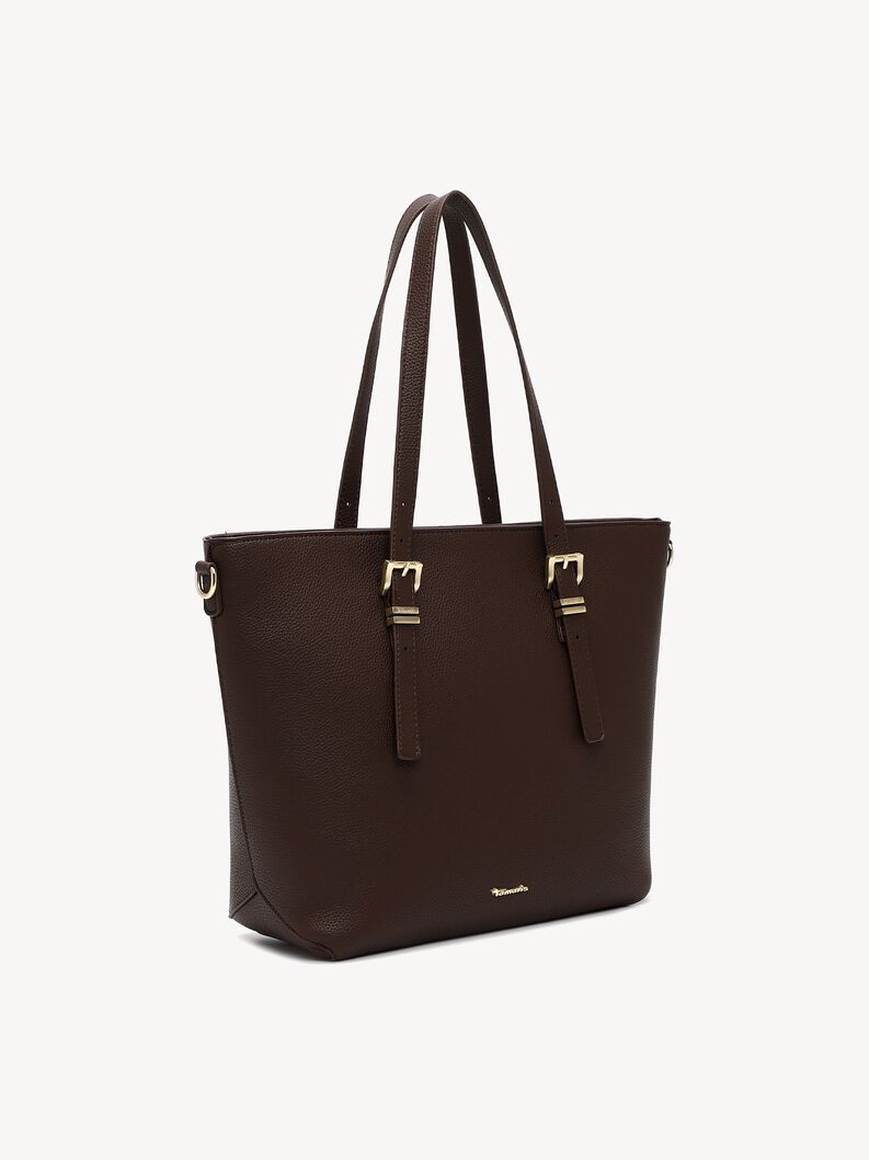 Shopping bag - brown, brown, hi-res