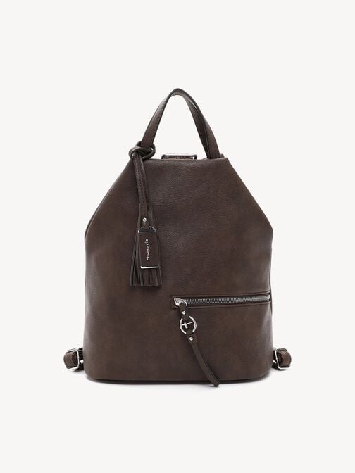 Rucksack, brown, hi-res