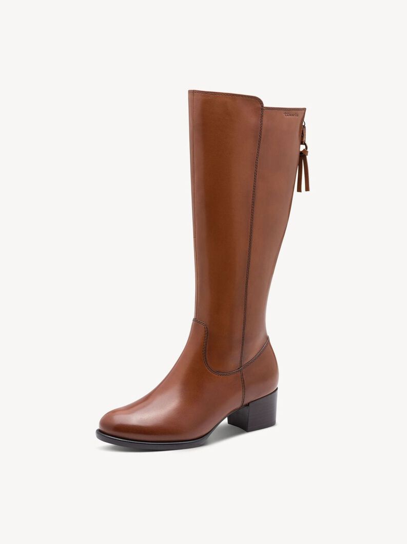 Bottes - marron, cognac, hi-res