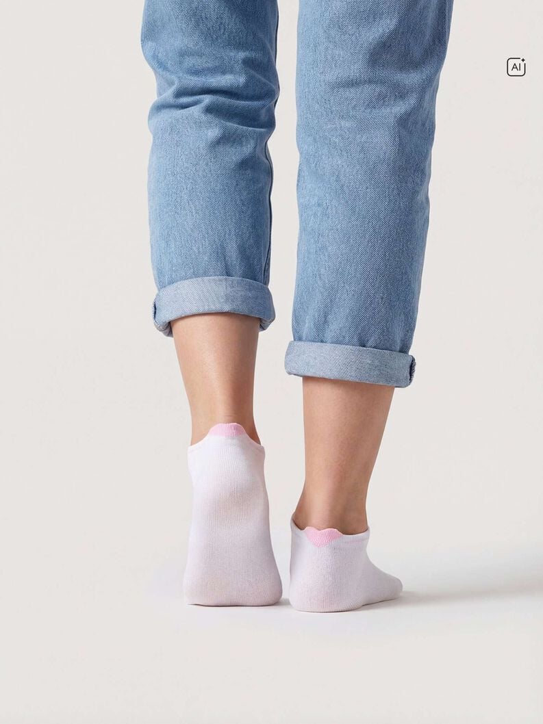 Socks 2-pack, rose/sky, hi-res