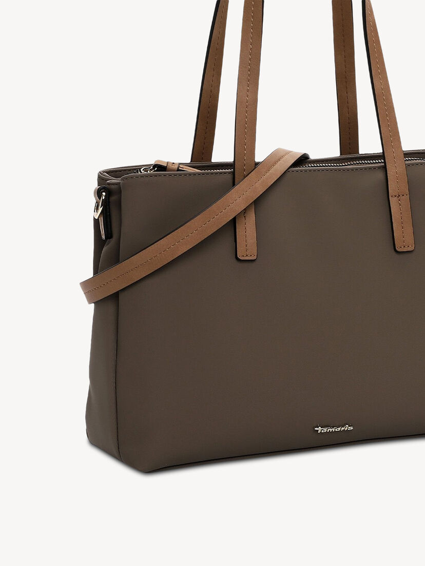 Shopper - bruin, taupe, hi-res