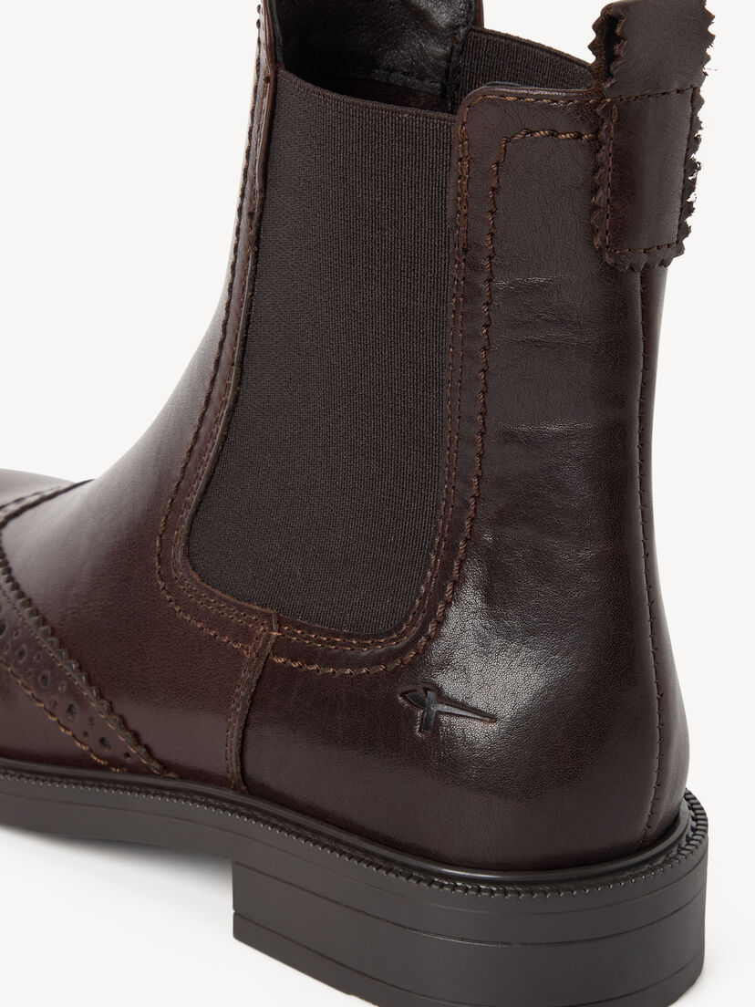 Leren Chelseaboot - bruin, MOCCA, hi-res