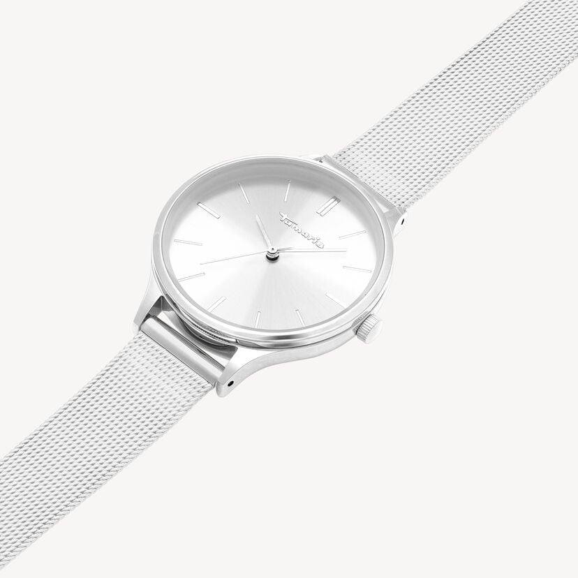 Horloge - zilver, zilver, hi-res