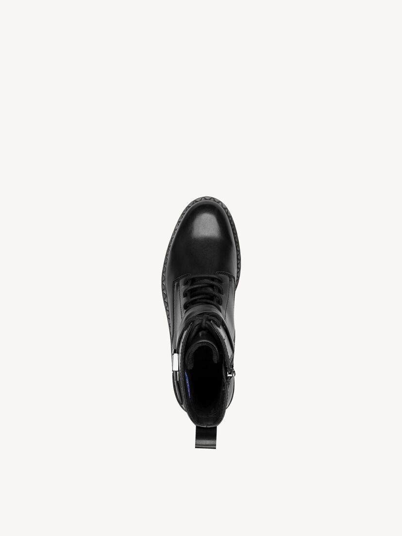 Enkellaarsje - zwart, BLACK, hi-res