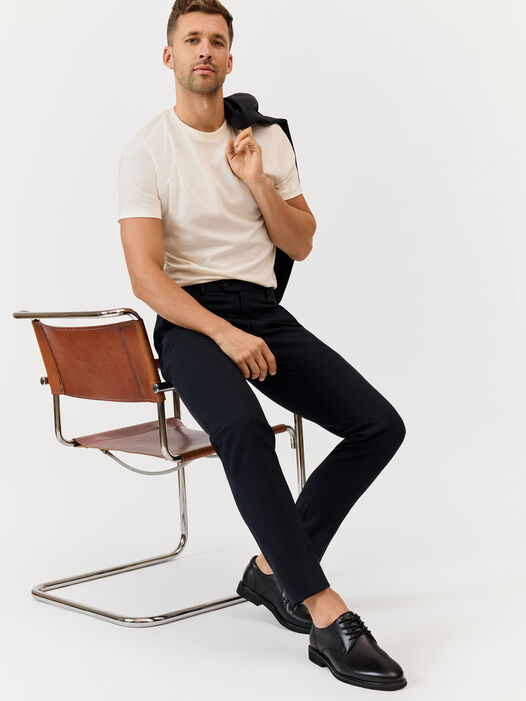Lage schoen, BLACK LEATHER, hi-res