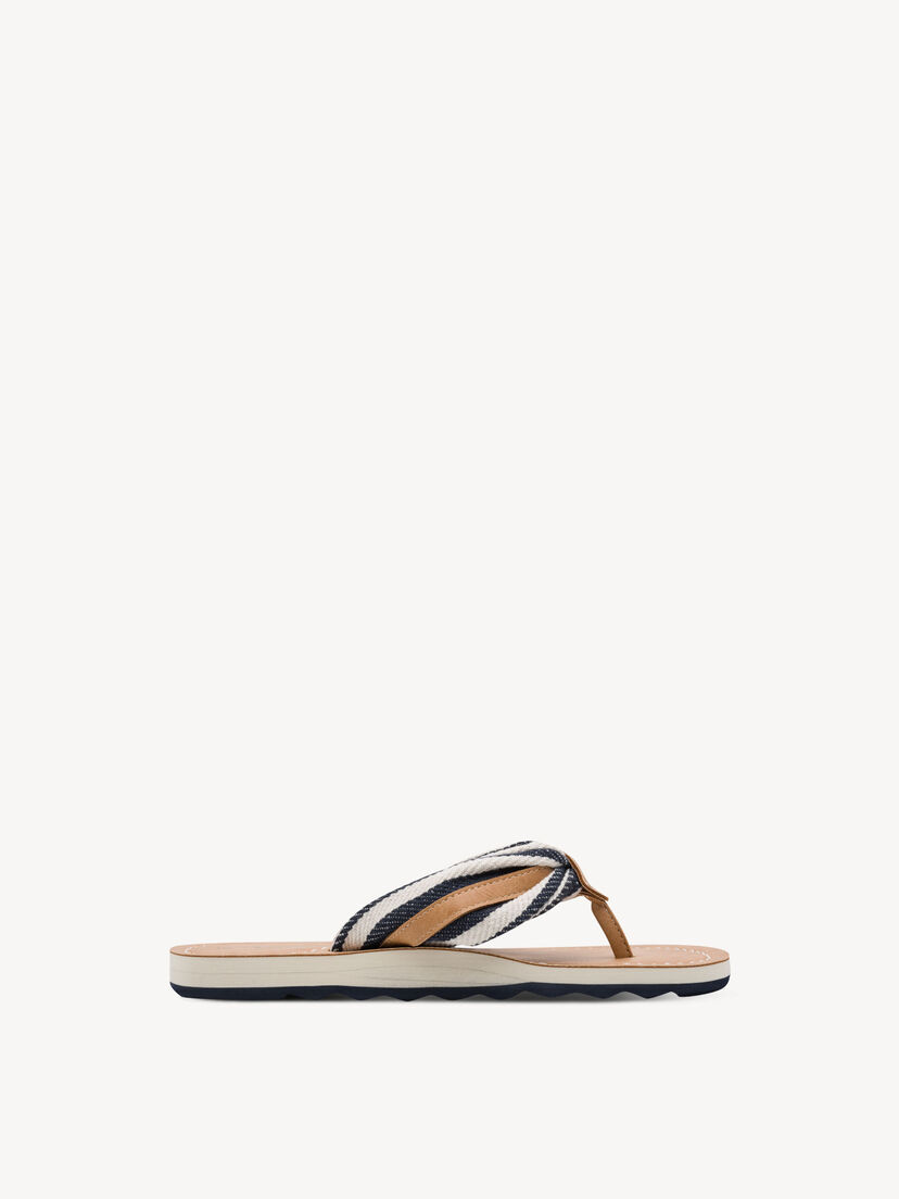 Flip Flops, NAVY STRIPES, hi-res