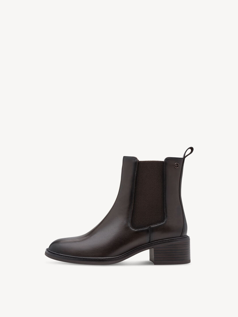 Leren Chelseaboot - bruin, MOCCA NAPPA, hi-res