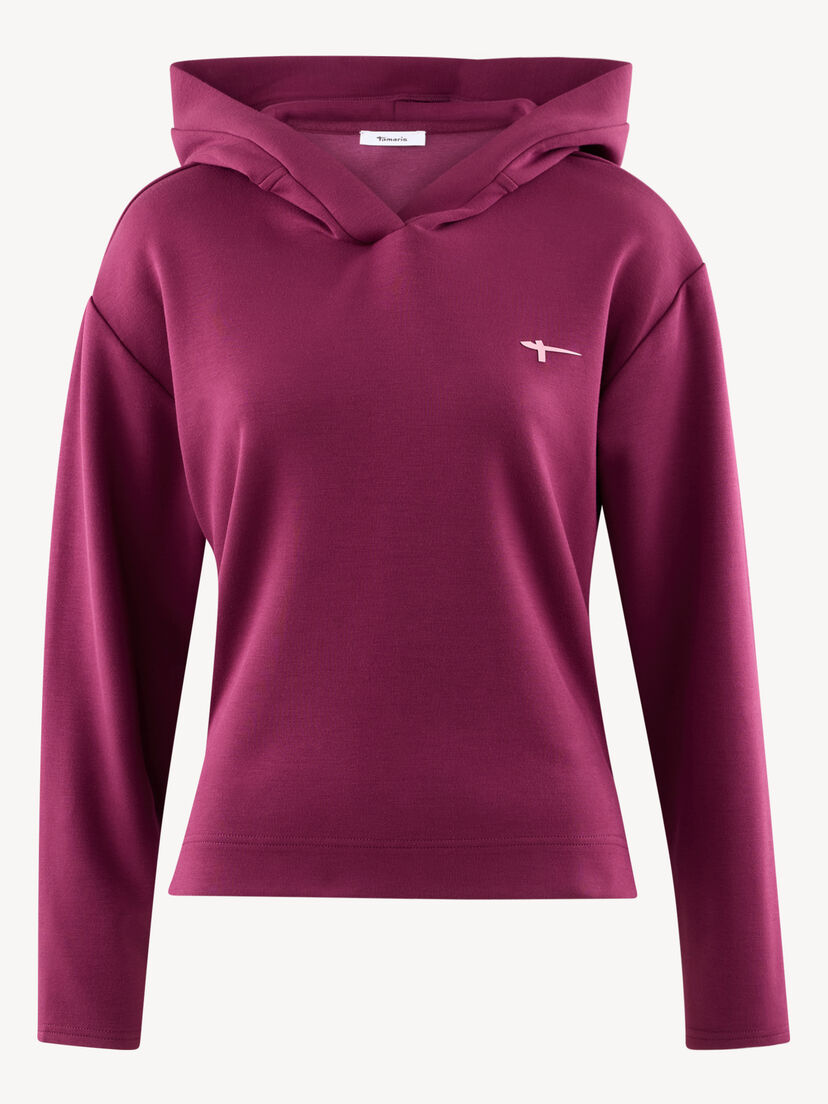 Hoodie - rood, Fig, hi-res