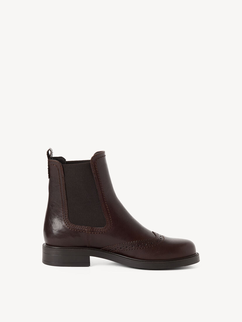 Leren Chelseaboot - bruin, MOCCA, hi-res