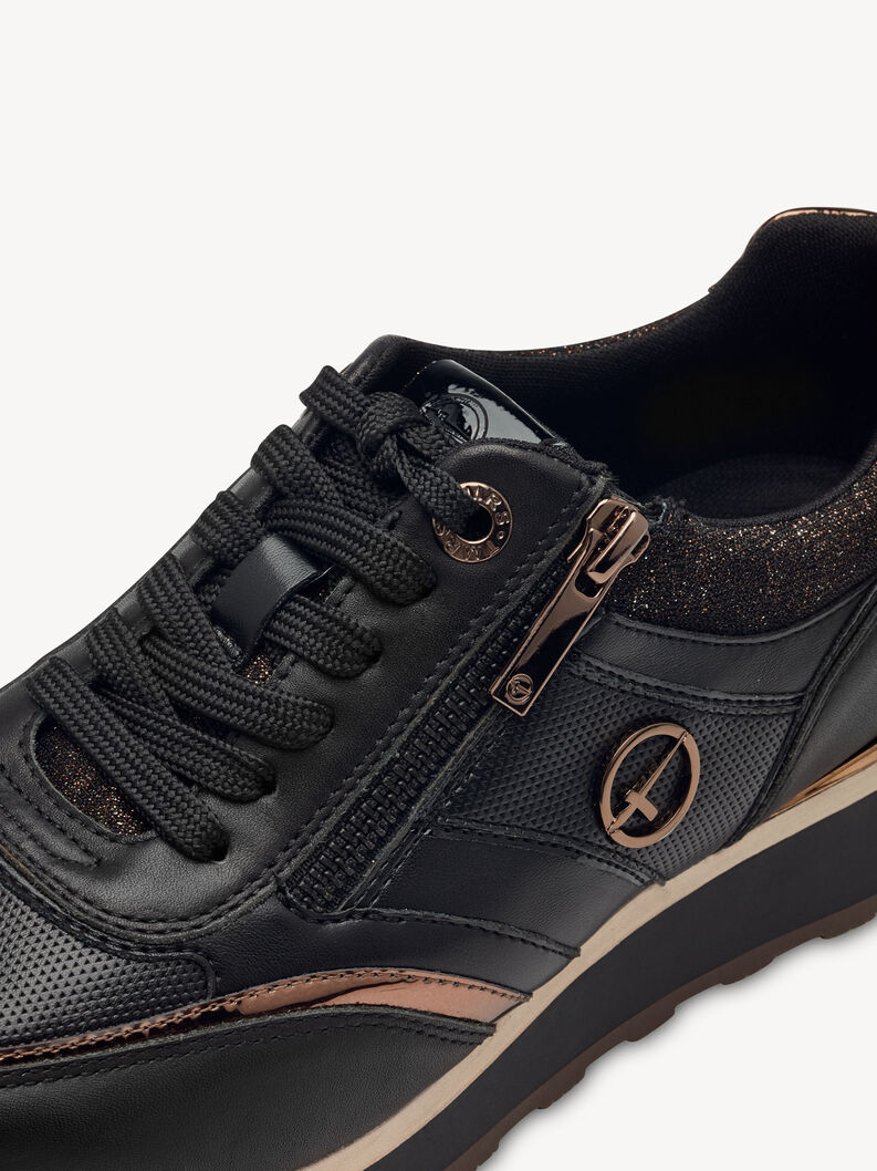 Sneaker - schwarz, BLACK/COPPER, hi-res