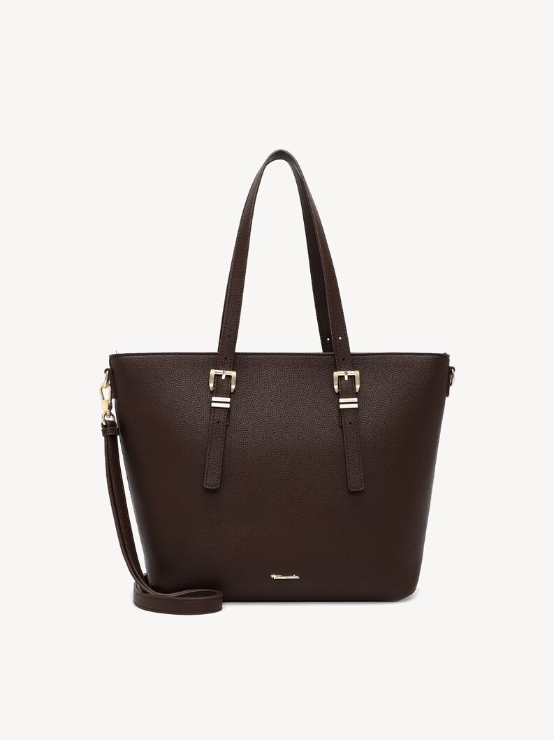 Shopping bag - brown, brown, hi-res