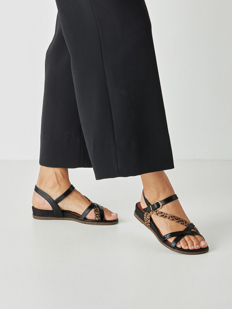 Sandale - schwarz, BLACK COMB, hi-res