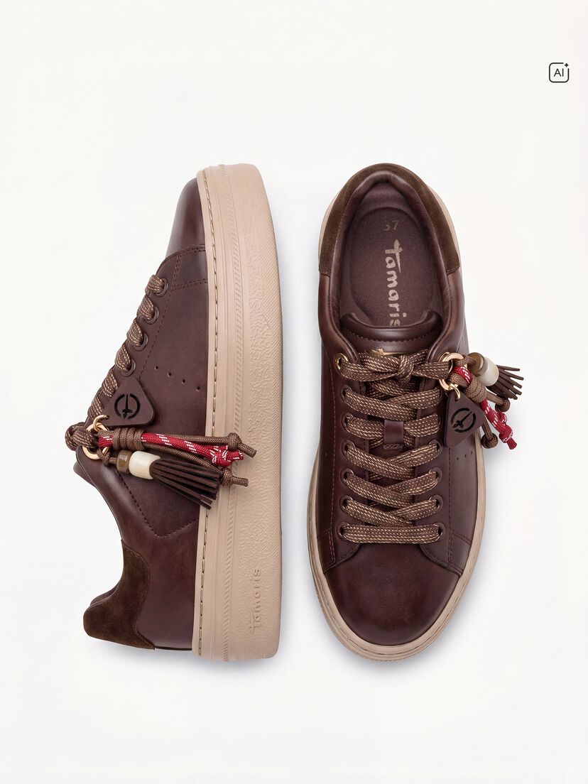 Sneaker - bruin, MOCCA, hi-res