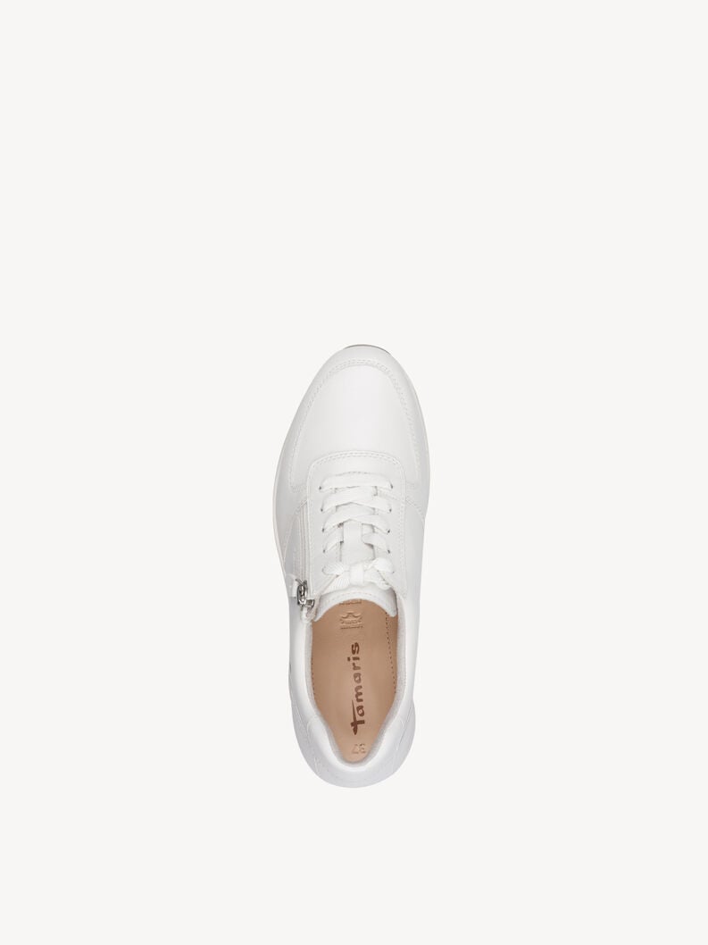 Sneaker - wei&szlig;, WHITE/SILVER, hi-res