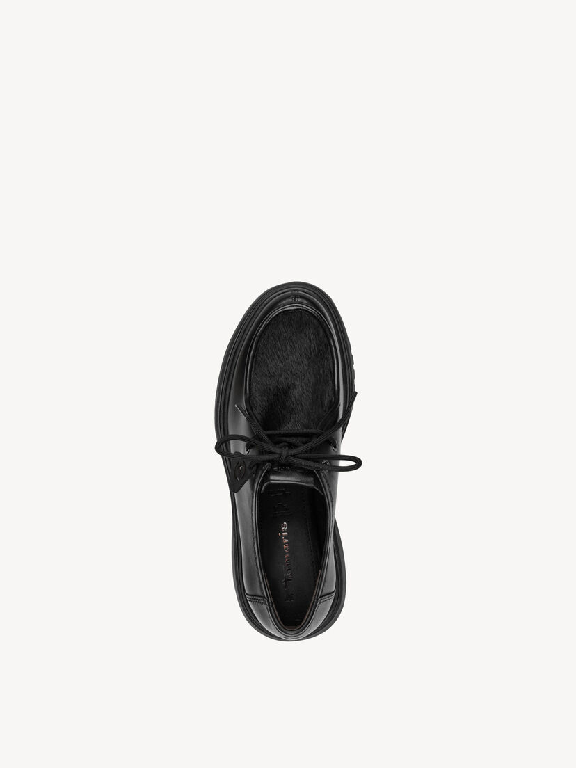 Lage schoen - zwart, BLACK, hi-res