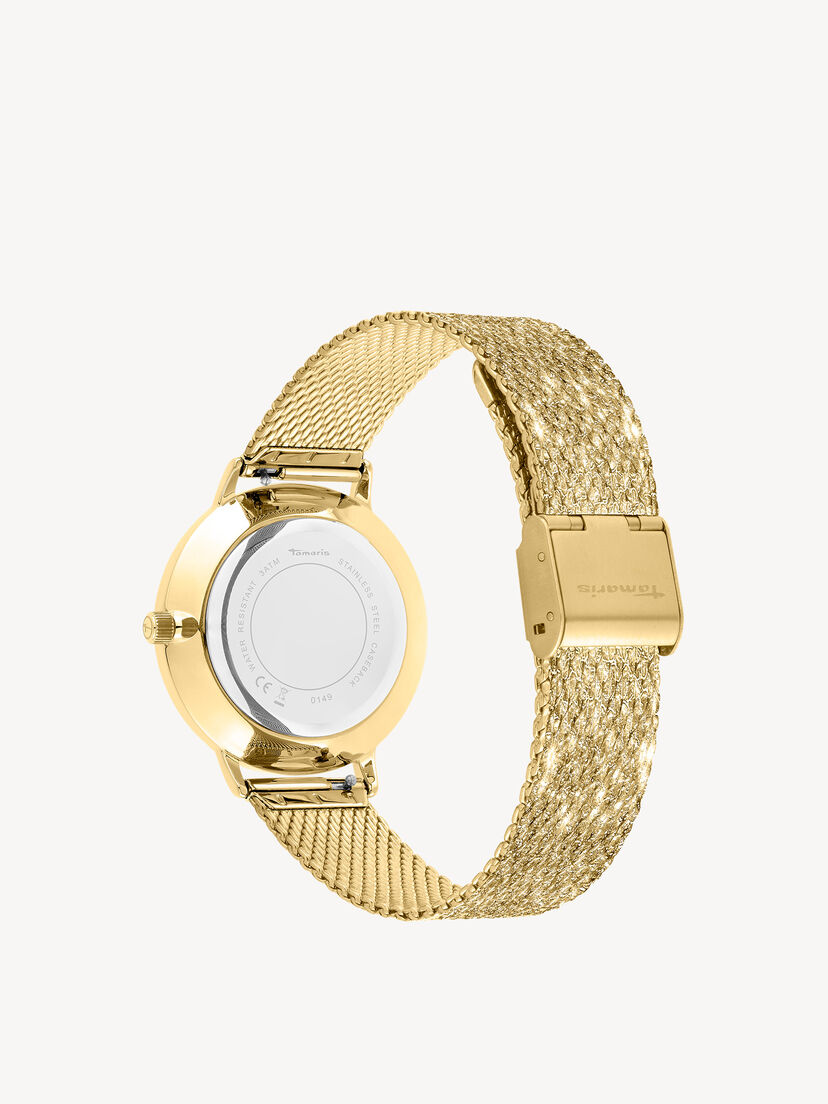 Horloge - goud, gold silber-wei&szlig;, hi-res