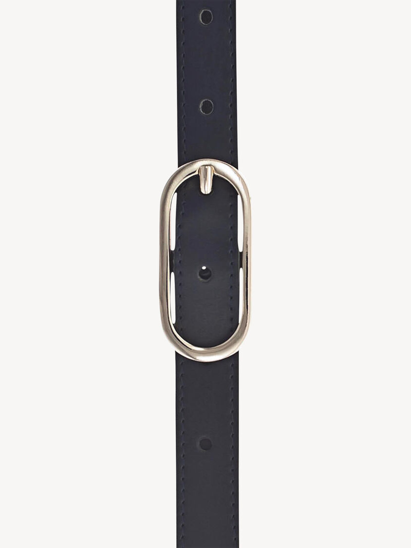 Leren Riem - blauw, petrol blau, hi-res