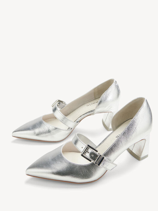 Pumps, SILVER, hi-res