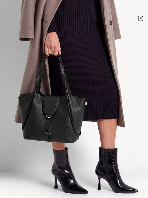 Shopper, black, hi-res