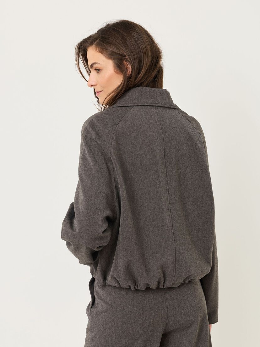 Blouson - bruin, Mid Brown Melange, hi-res