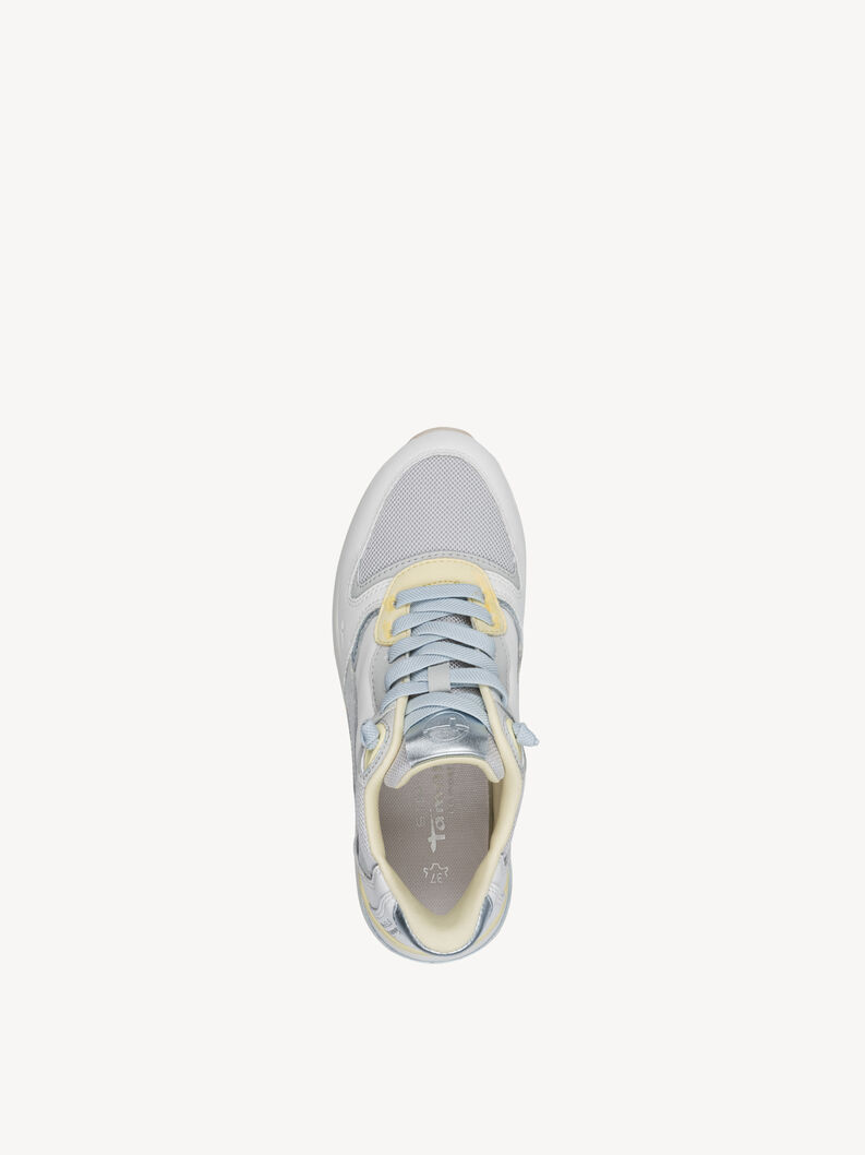 Sportowe - biały, WHITE/BLUE, hi-res