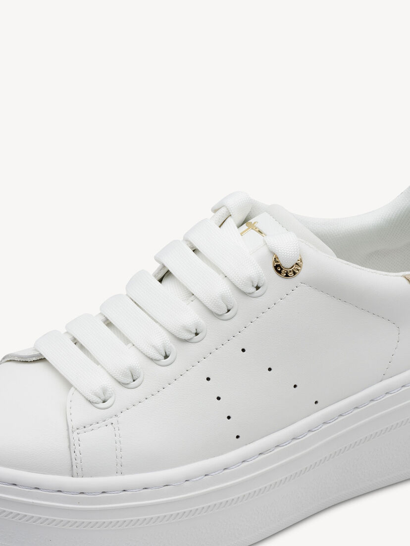 Sneaker - wit, WHT/CHAMPAGNE, hi-res