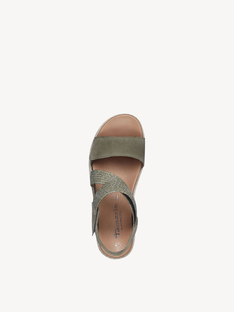 Heeled sandal, SAGE, hi-res