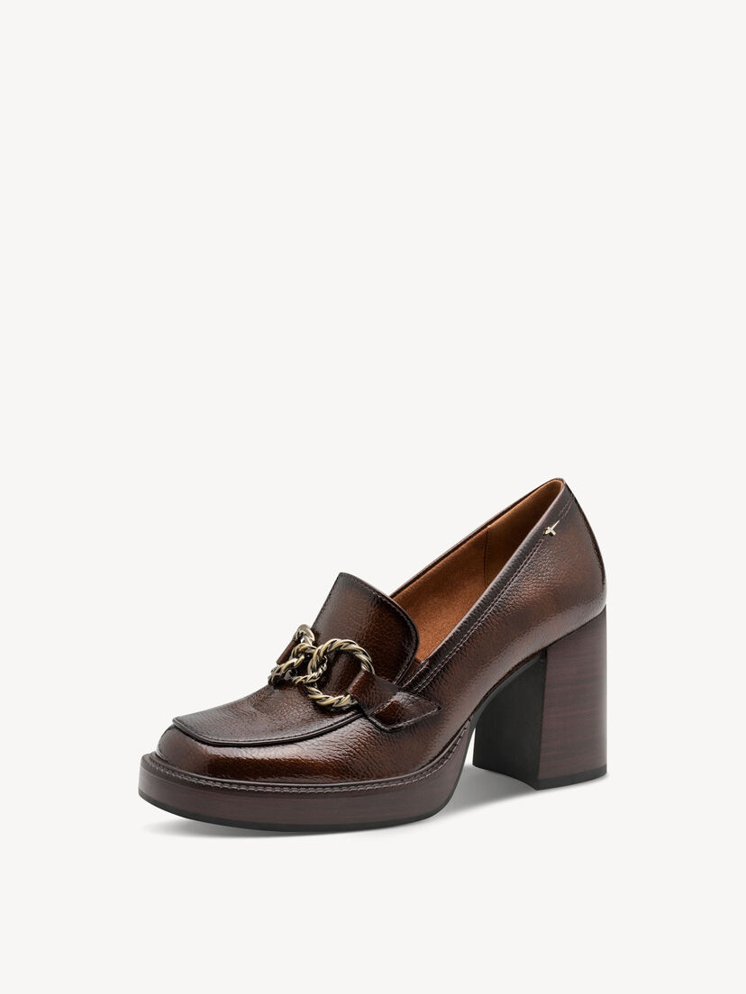 Trotteur - bruin, BROWN PATENT, hi-res