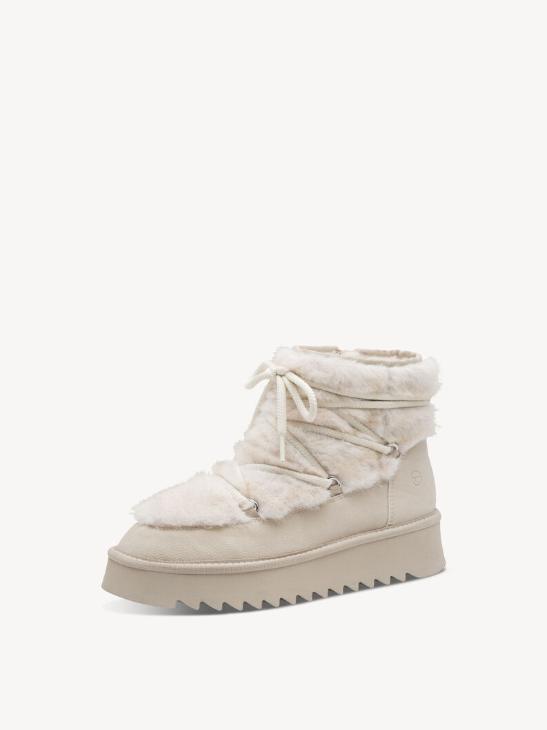 Bootie - beige warm lining, IVORY, hi-res