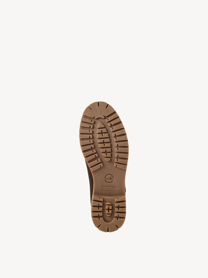 Lederstiefelette - braun Warmfutter, MOCCA, hi-res