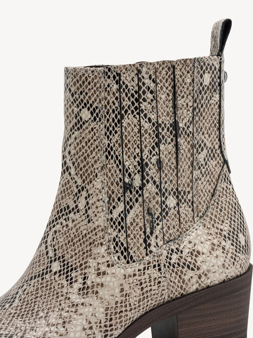 Chelsea boot, BEIGE SNAKE, hi-res