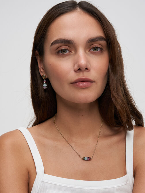 Necklace, gold, hi-res