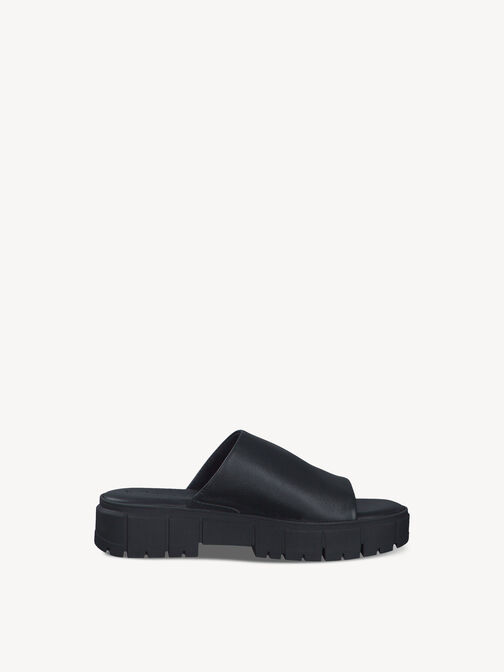 Pantolette, BLACK UNI, hi-res
