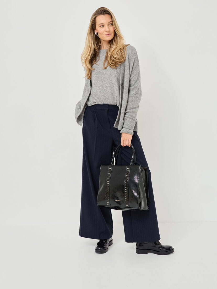 Lage schoen - zwart, BLACK, hi-res
