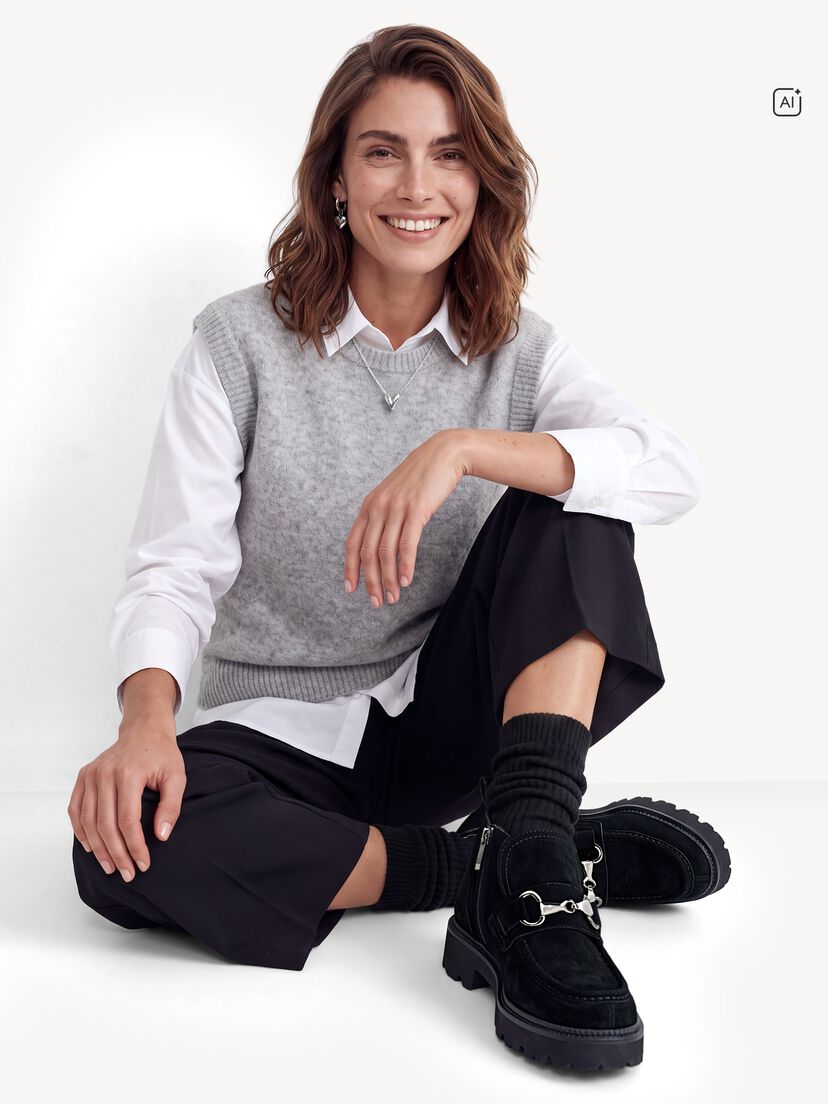 Enkellaarsje, BLACK SUEDE, hi-res