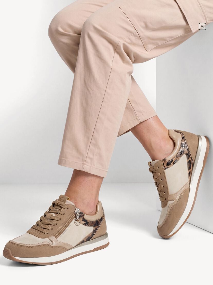 Sneaker - bruin, CAMEL COMB, hi-res