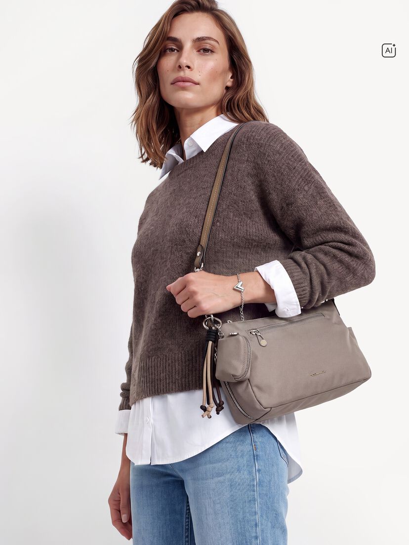 Tas - bruin, taupe, hi-res