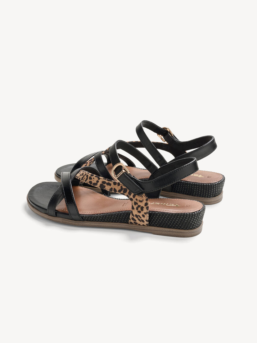 Sandaal - zwart, BLACK COMB, hi-res