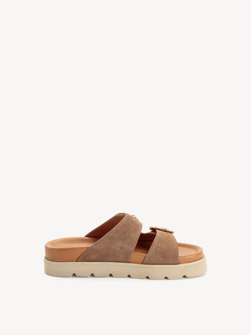 Mule, TAUPE SUEDE, hi-res